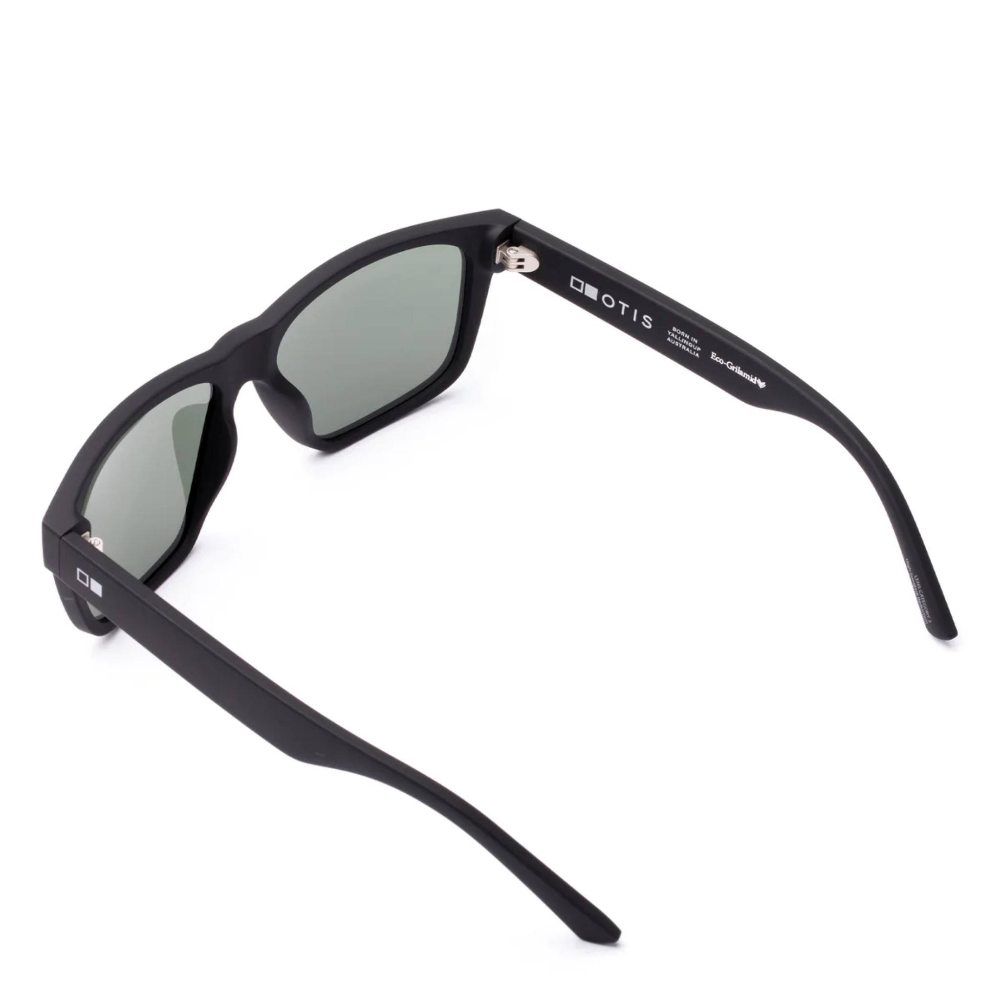 Otis High Tide Sunglasses - Matte Black/Grey Polar