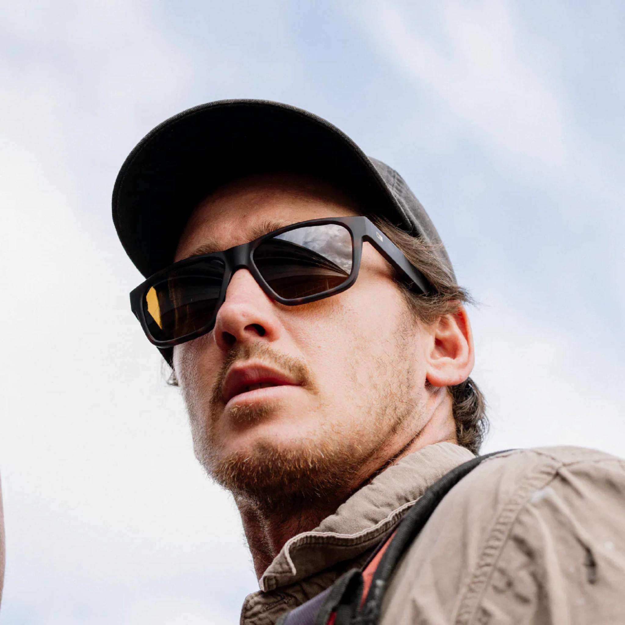 Otis High Tide Sunglasses - Matte Dusty Tort/Brown Polar