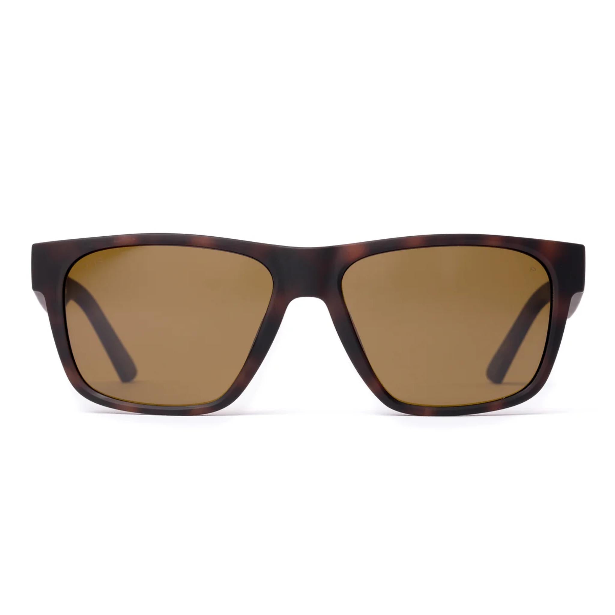 Otis High Tide Sunglasses - Matte Dusty Tort/Brown Polar