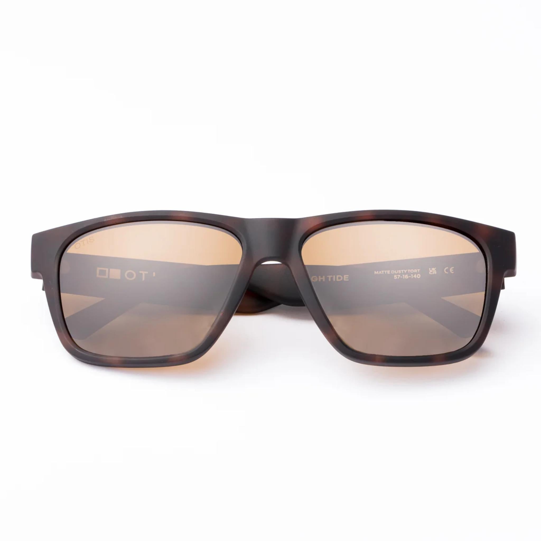 Otis High Tide Sunglasses - Matte Dusty Tort/Brown Polar