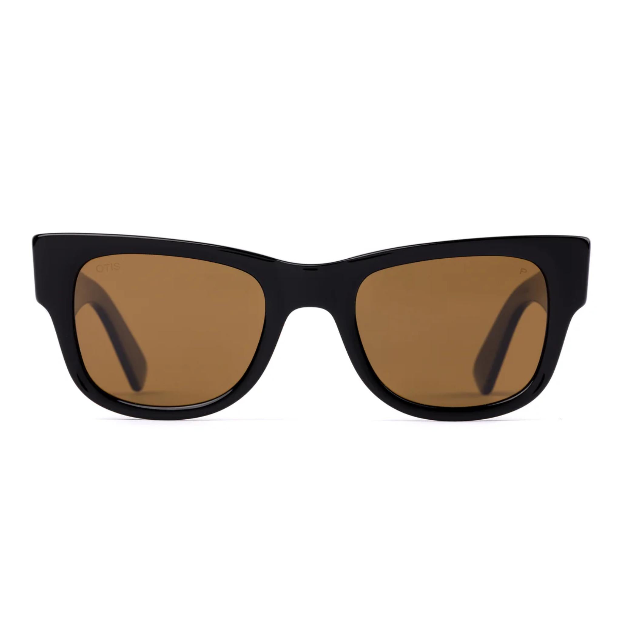 Otis Hurricane Sunglasses - Eco Black/Brown Polar