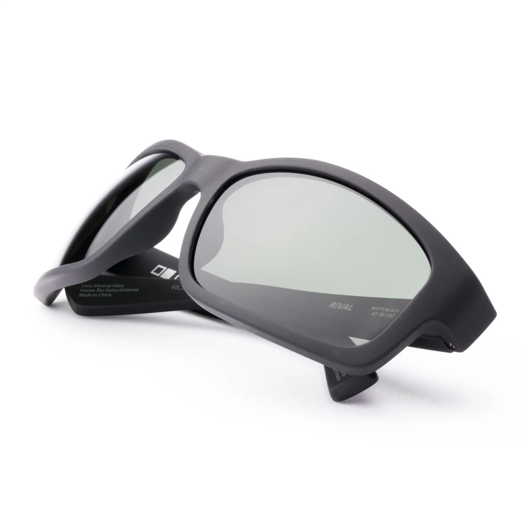 Otis Rival Sunglasses - Matte Black/L.I.T Polar Grey