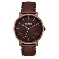 Nixon Porter Leather Watch