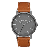 Nixon Porter Leather Watch
