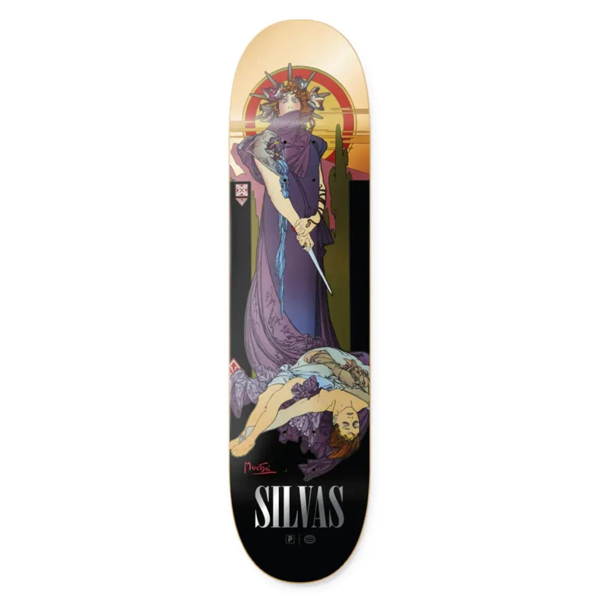 Primitive Tragedy Mucha Silvas Skateboard Deck