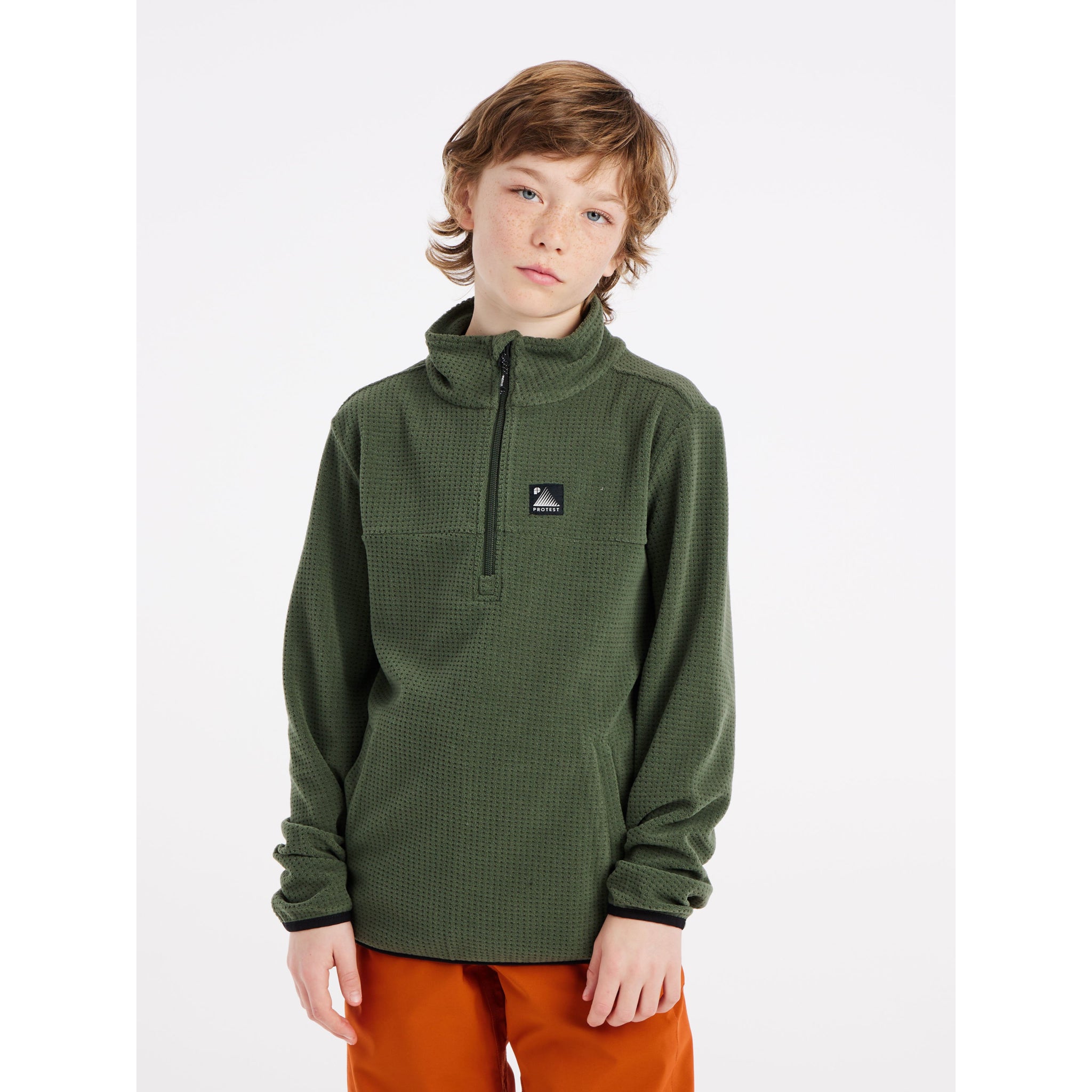 Protest Boys Dios Jr 1/4 Zip T-Neck