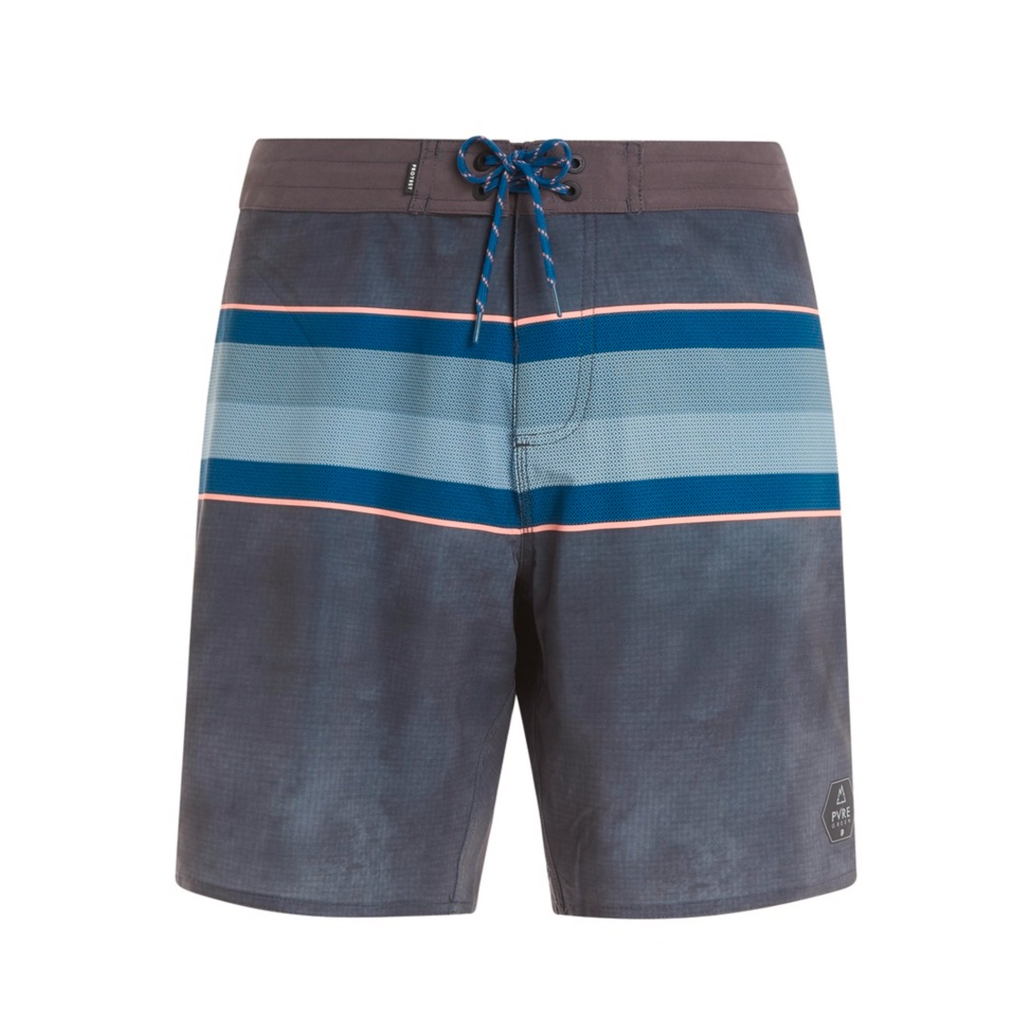 Protest Mens Aspri Beachshort - Deep Grey
