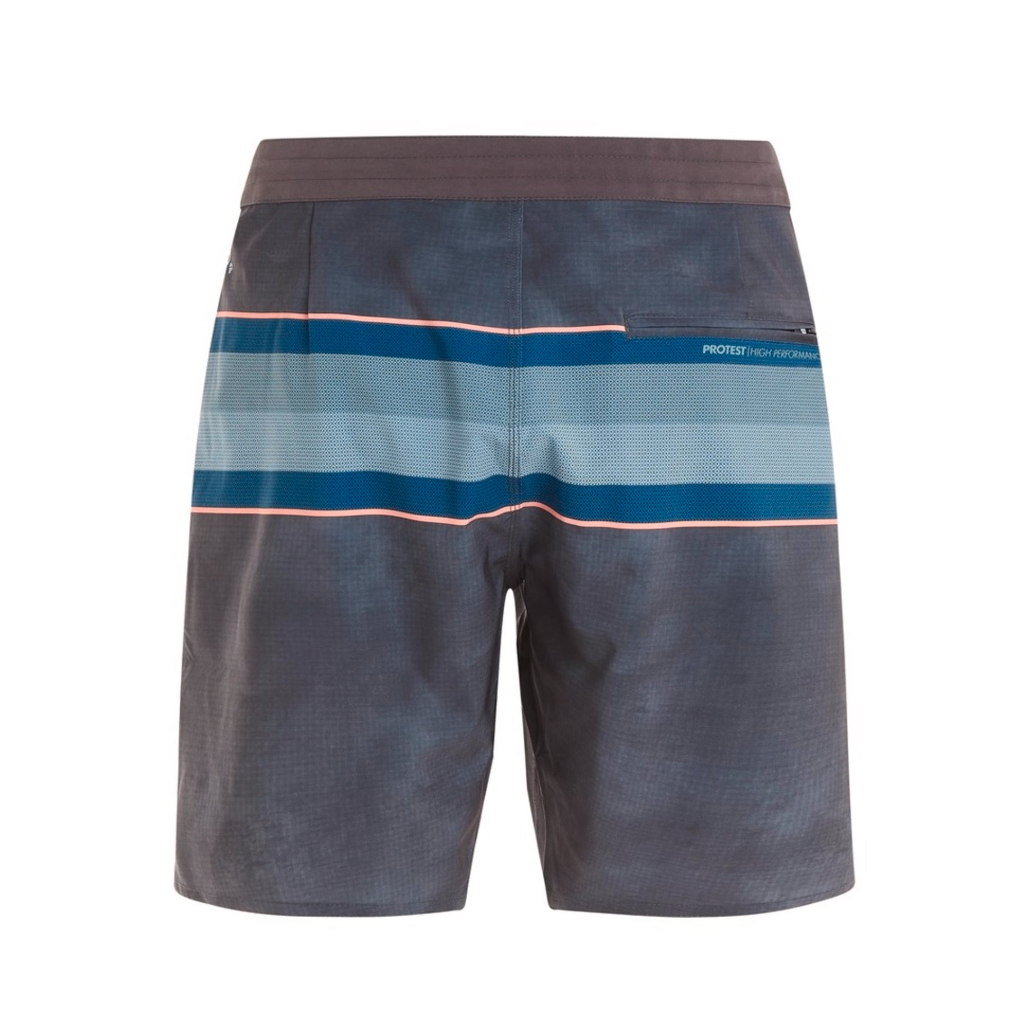 Protest Mens Aspri Beachshort - Deep Grey