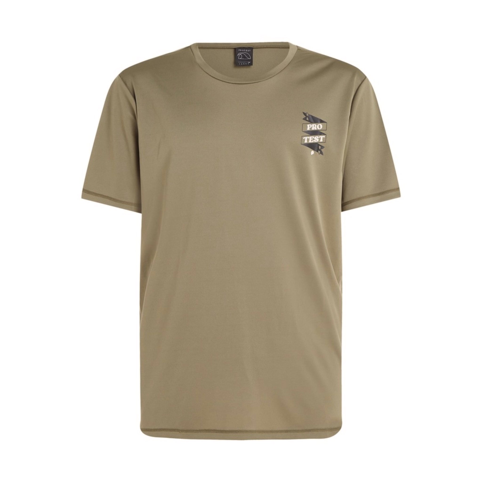 Protest Mens Preta Surf Tee