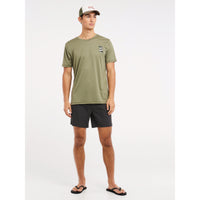Protest Mens Preta Surf Tee
