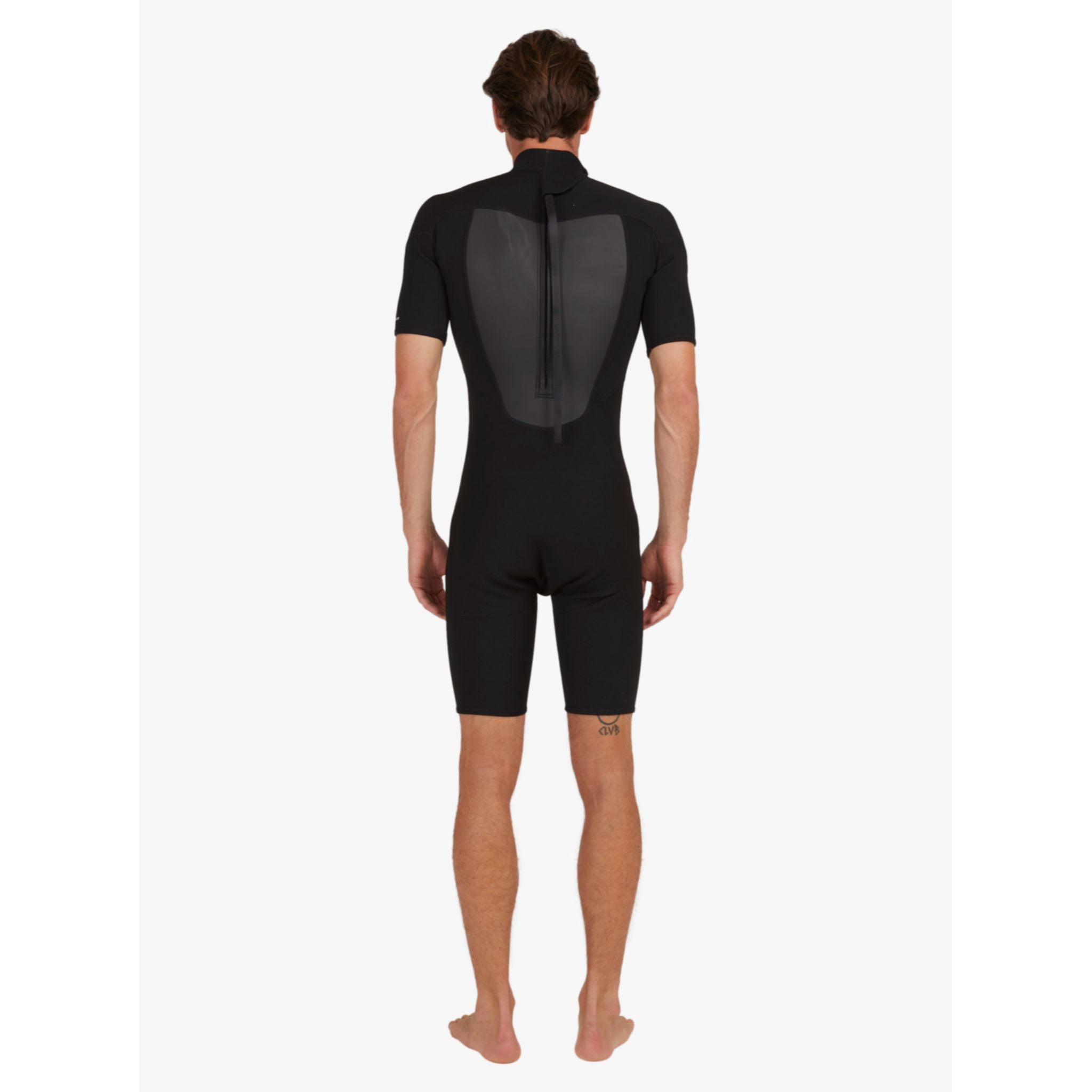 Quiksilver 2/2 Prologue Mens Back Zip Short Sleeve Springsuit