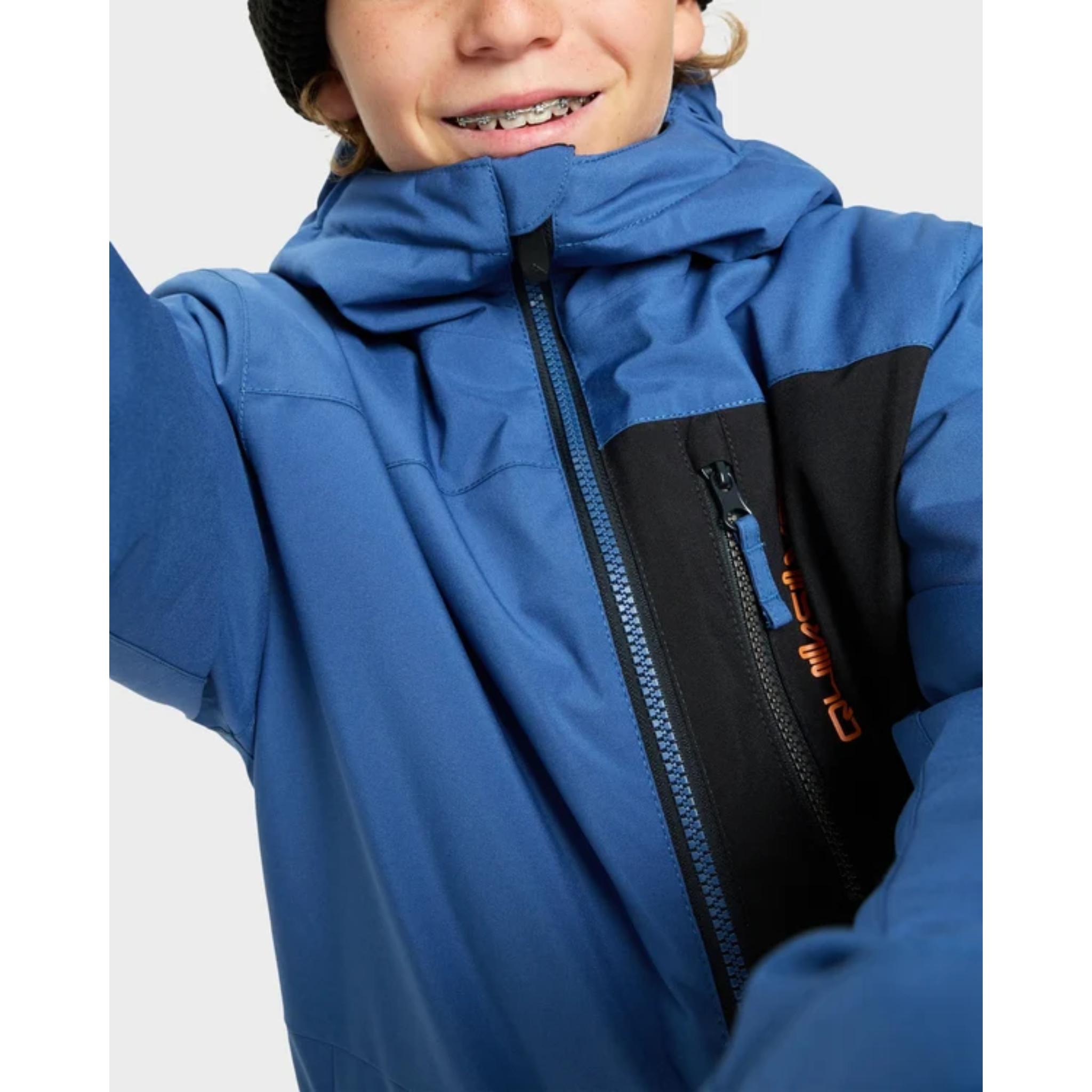Quiksilver Boys Side Hit Solid Insulated Snow Jacket