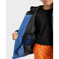 Quiksilver Boys Side Hit Solid Insulated Snow Jacket