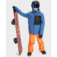 Quiksilver Boys Side Hit Solid Insulated Snow Jacket