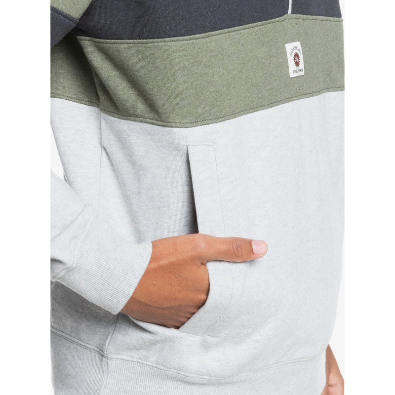 Quiksilver Colorblock Recycled Half Zip Fleece