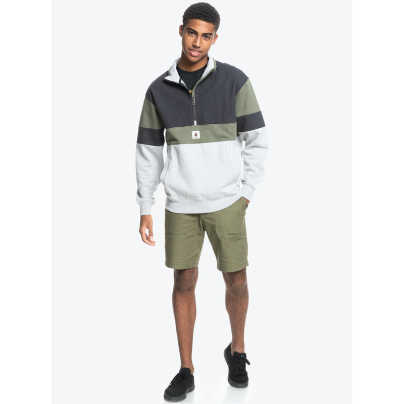 Quiksilver Colorblock Recycled Half Zip Fleece