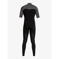 Quiksilver Mens Highline Ltd Monochrome 2/2mm Short Sleeve Chest Zip Wetsuit