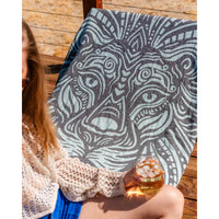 Sand Cloud Raj the Lion Beach Towel