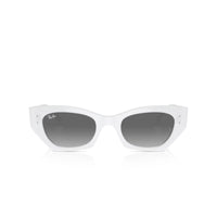 Ray-Ban Zena - White Snow w/Grey Gradient Lens