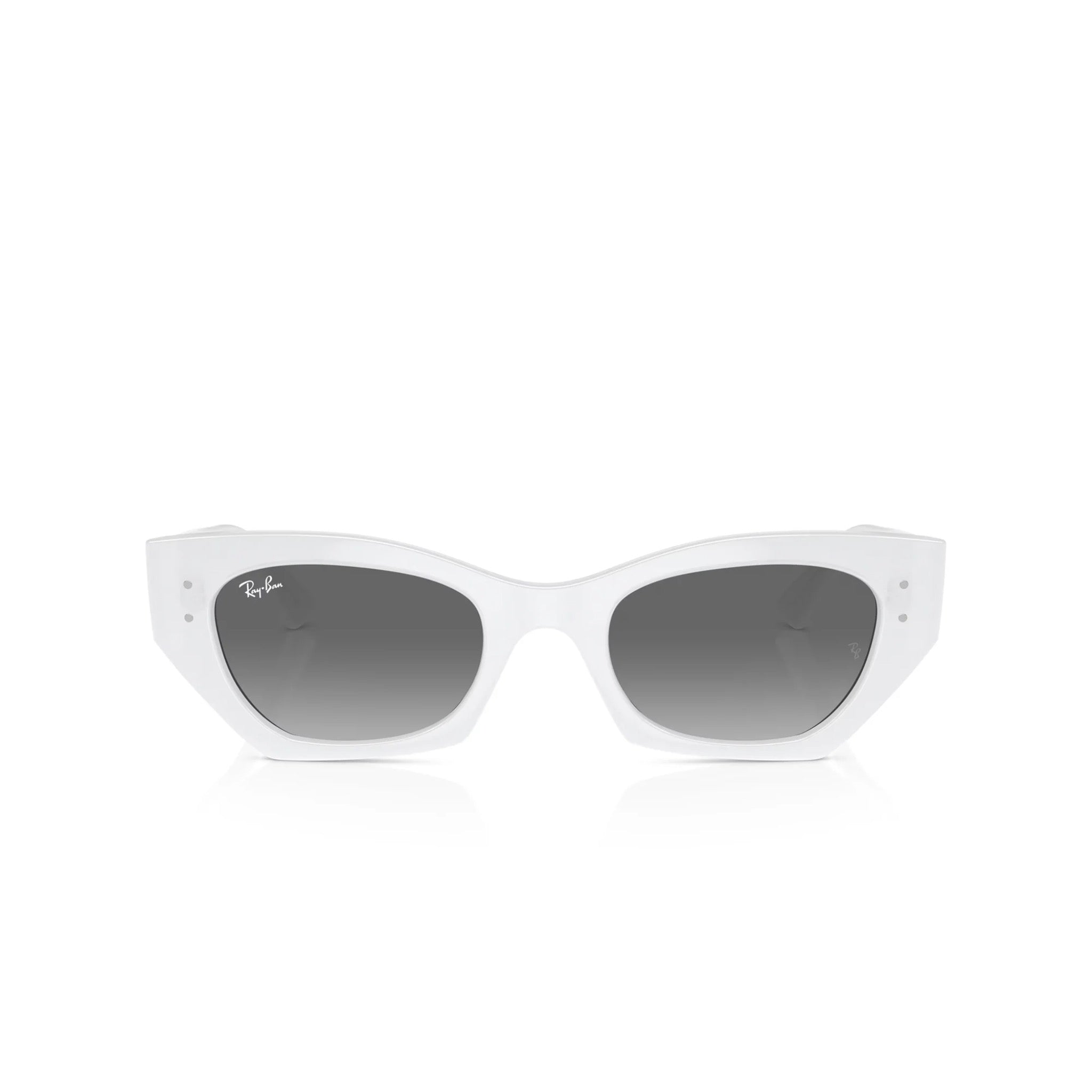 Ray-Ban Zena - White Snow w/Grey Gradient Lens