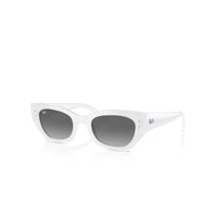 Ray-Ban Zena - White Snow w/Grey Gradient Lens