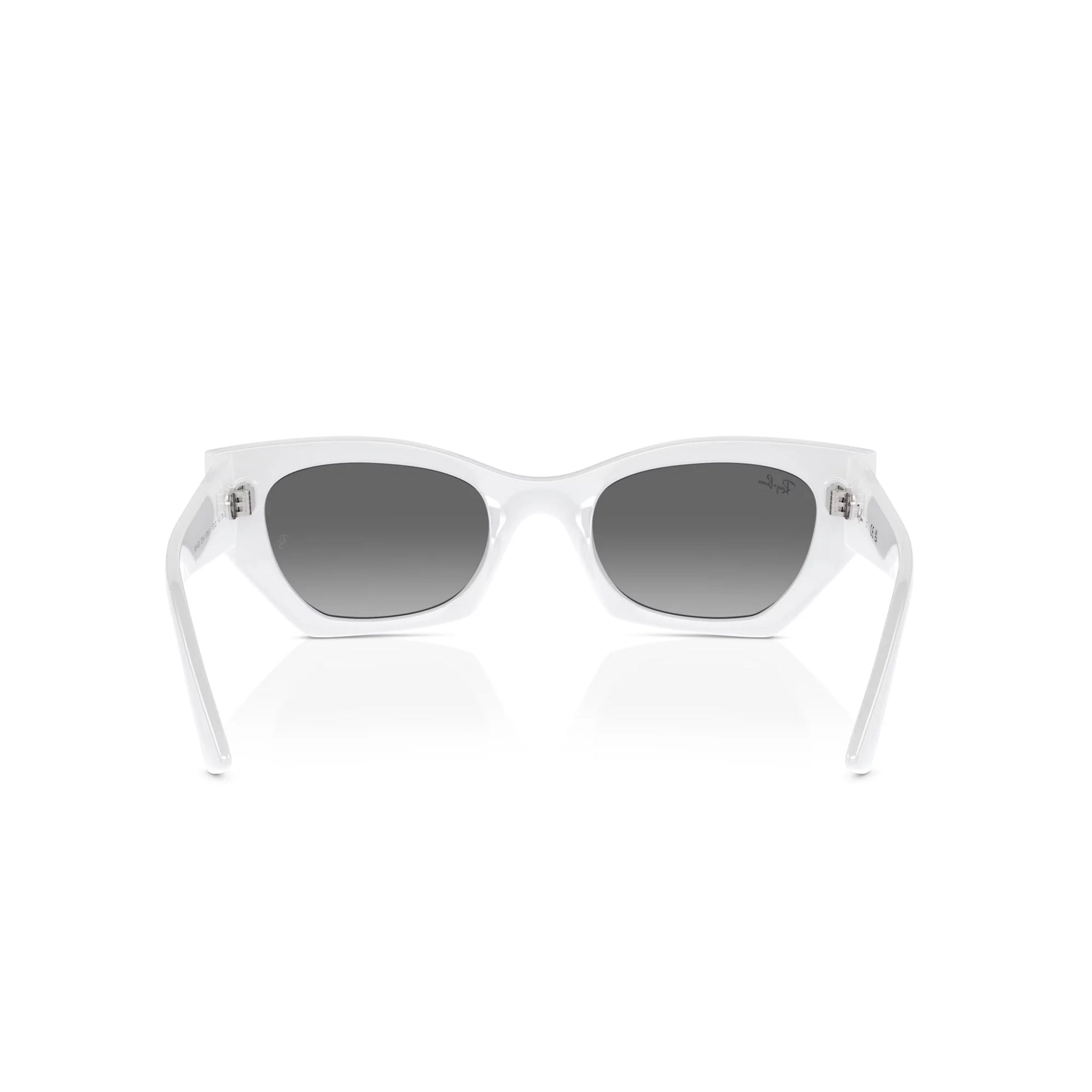 Ray-Ban Zena - White Snow w/Grey Gradient Lens