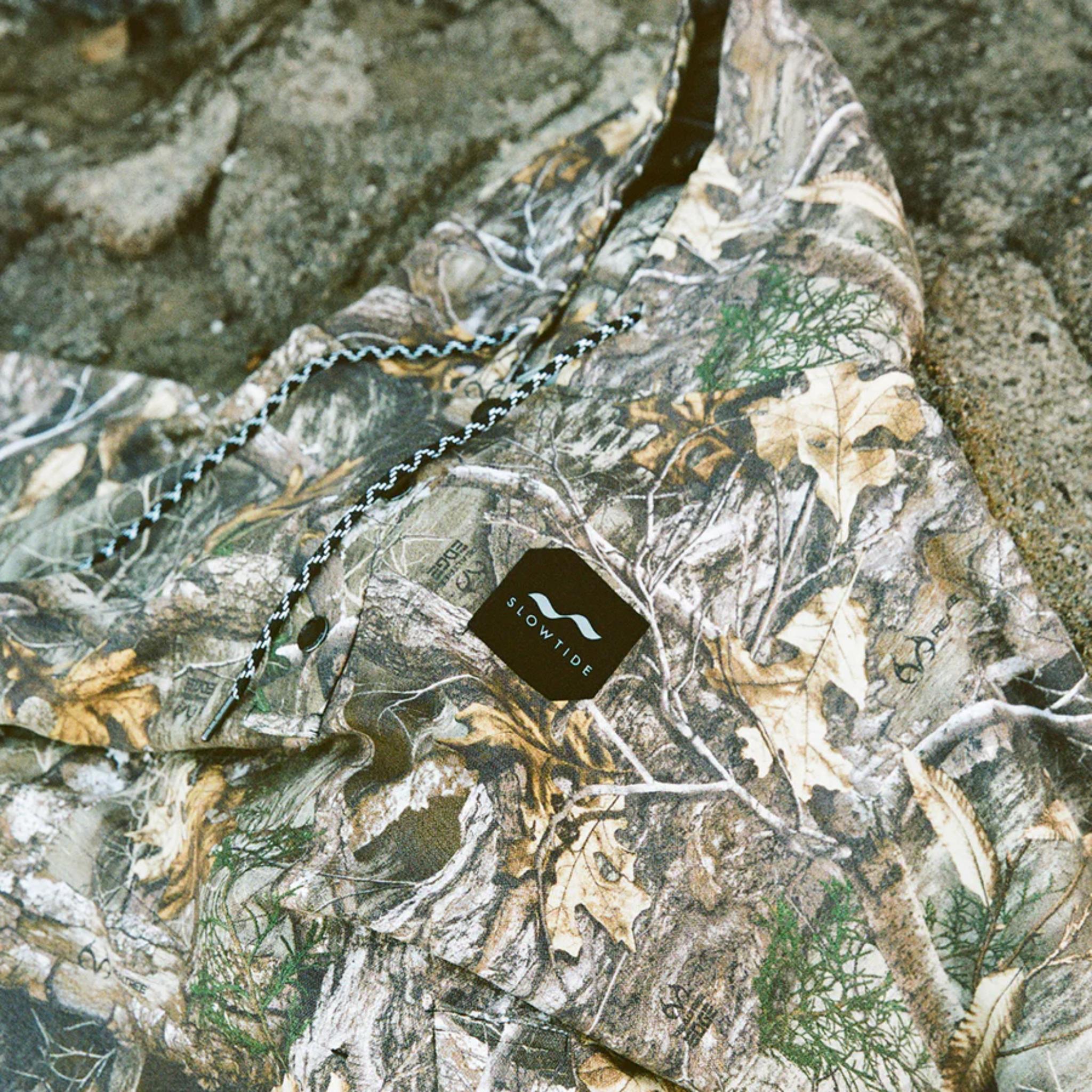 Slowtide Real Tree QD Poncho