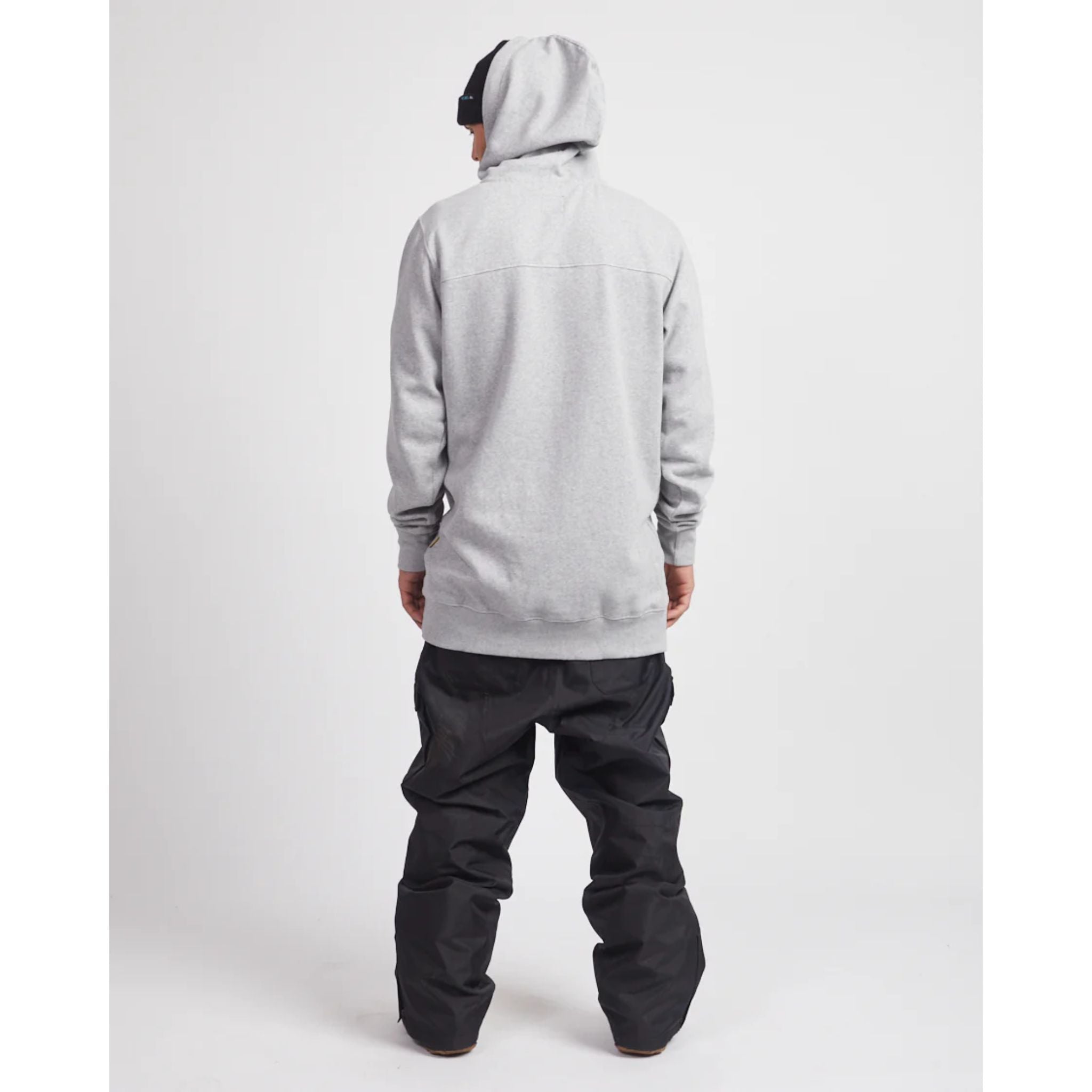 Yuki Relaxed Old Mate Hoodie - Grey Heather