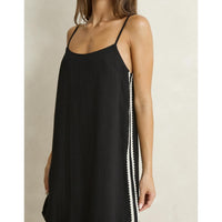 Rhythm Linen Lace Slip Mini Dress