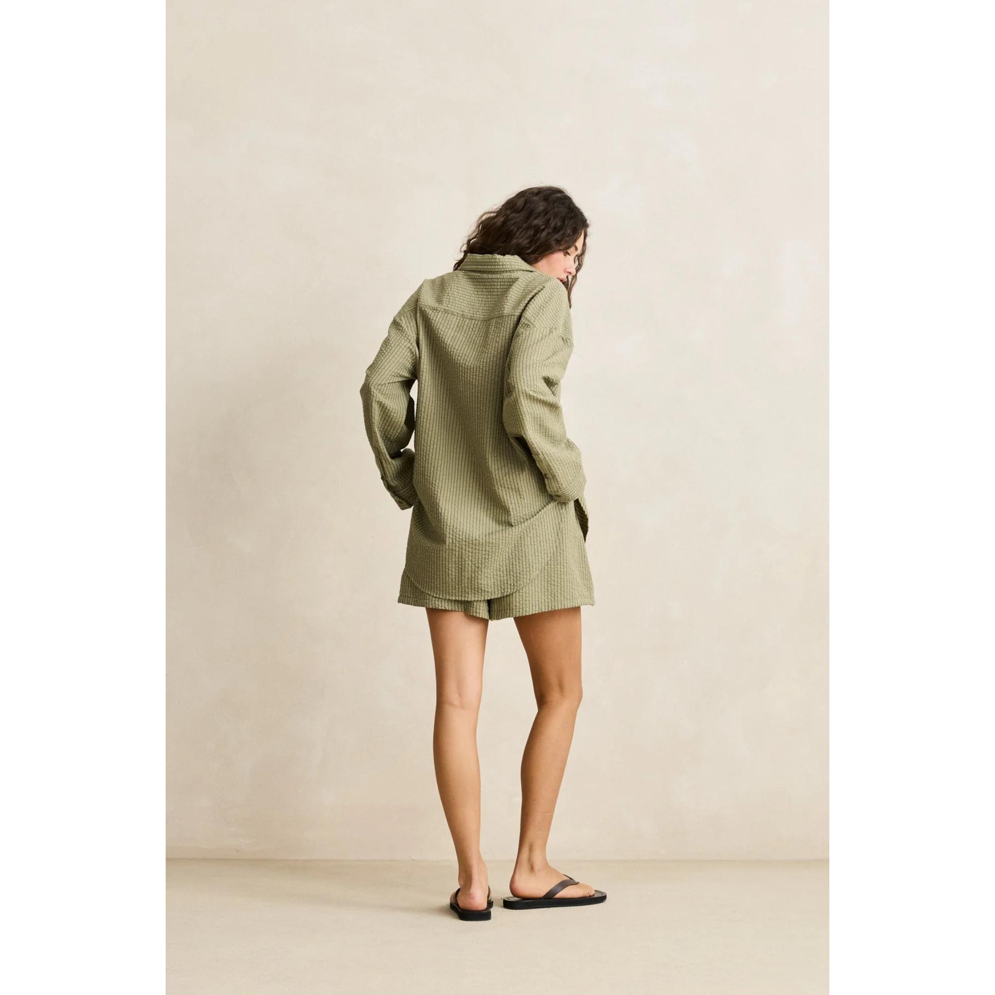 Rhythm Overswim Stripe Shirt