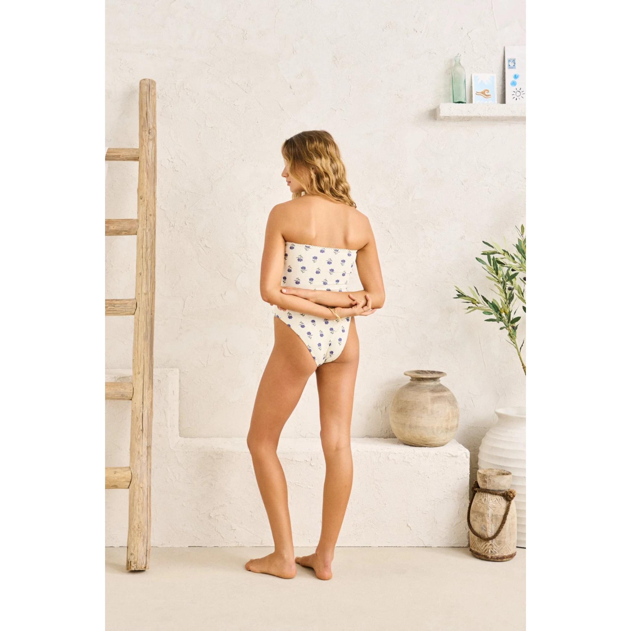 Rhythm Reversible Primrose Floral Scrunched One Piece