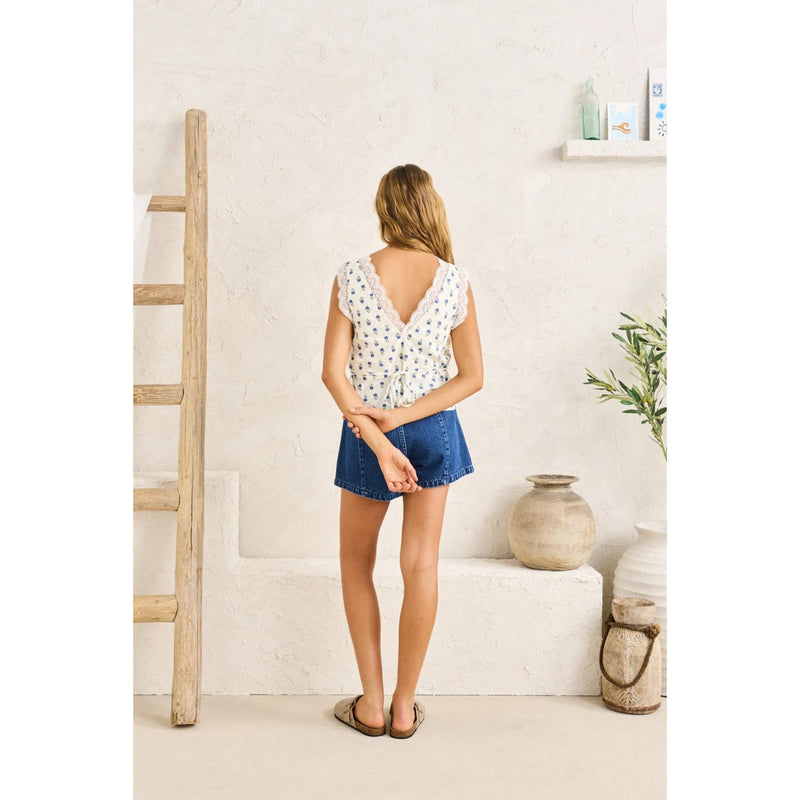 Rhythm Primrose Lace Top