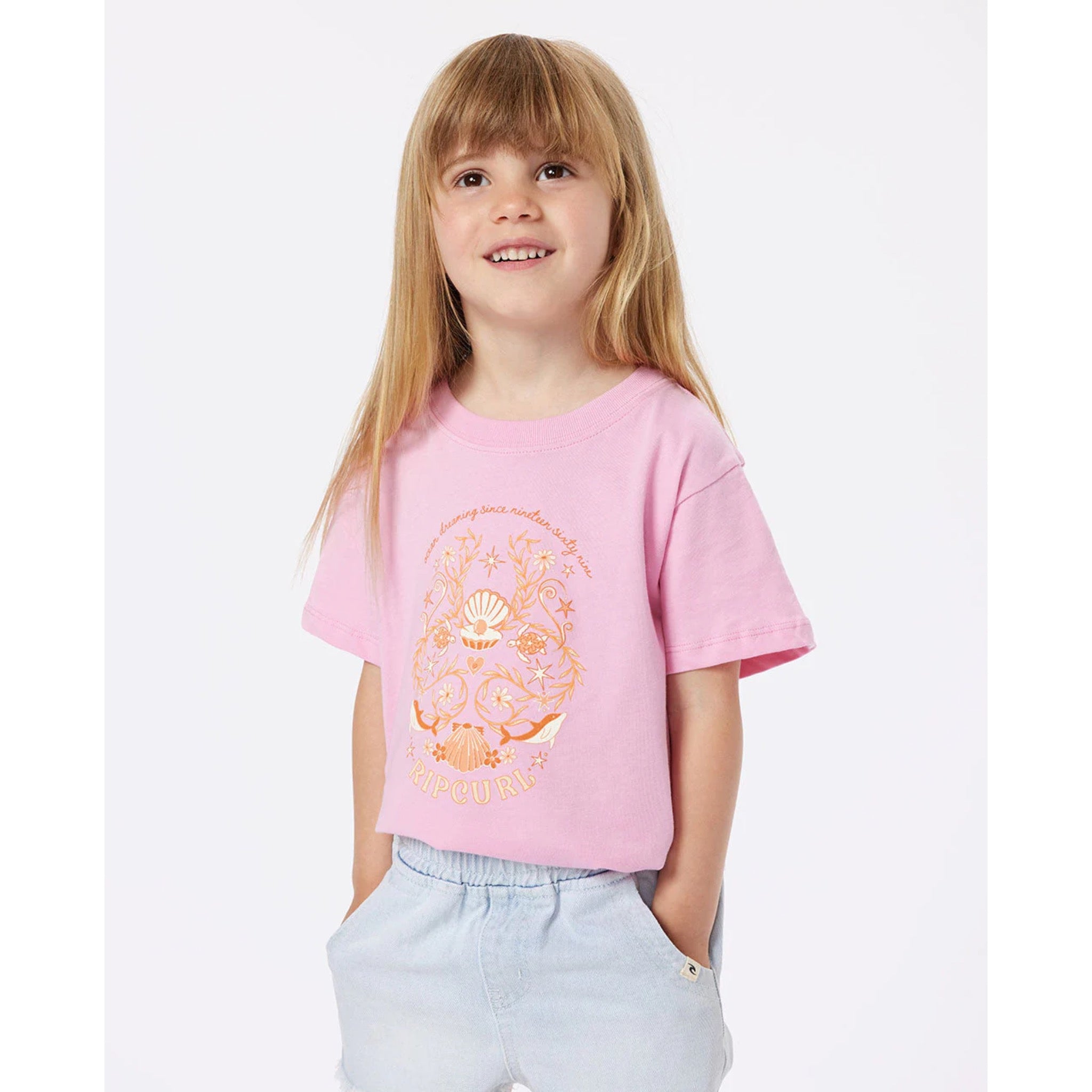 Rip Curl Girls Sunkissed Dreams Art Tee