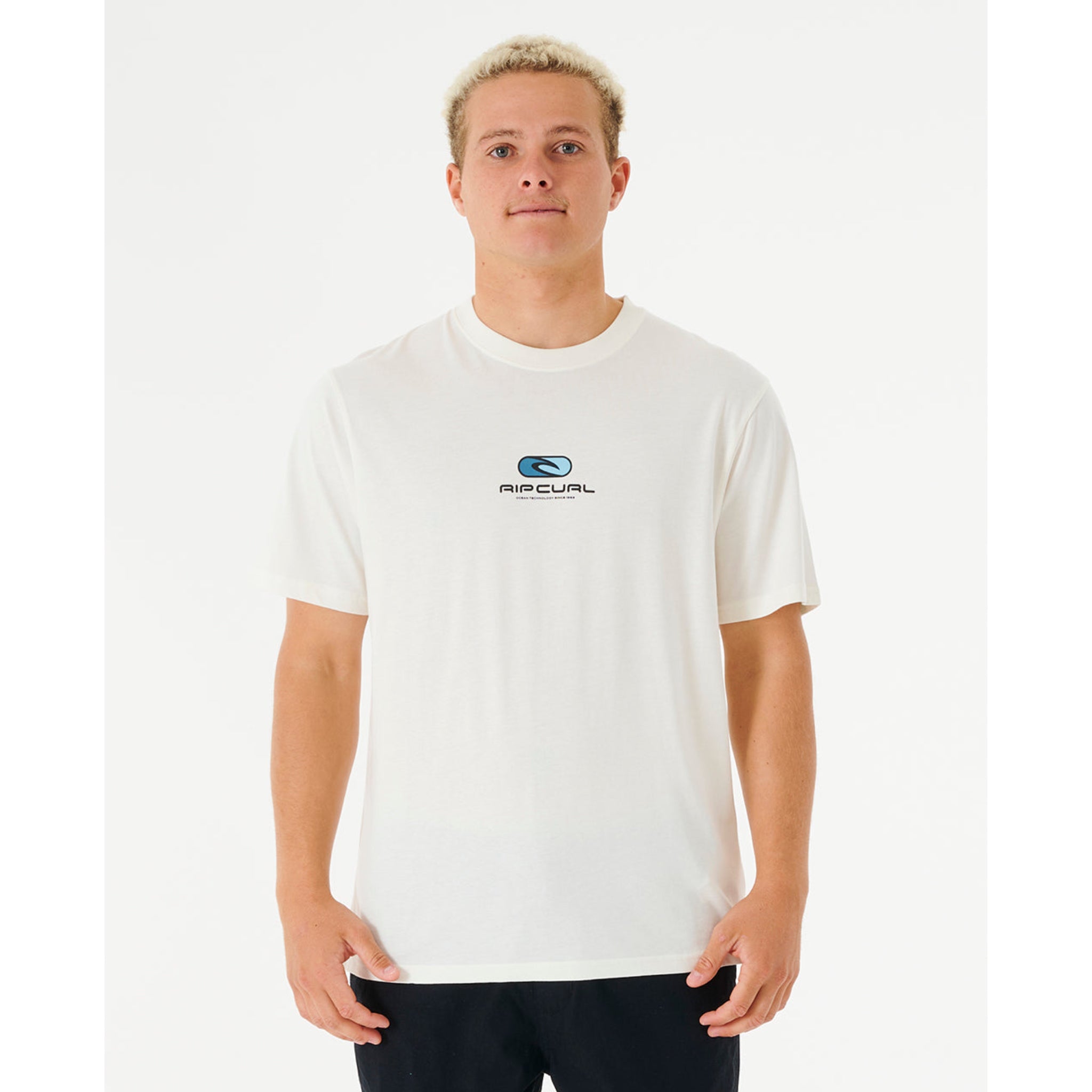 Rip Curl Pill Icon Tee - Bone