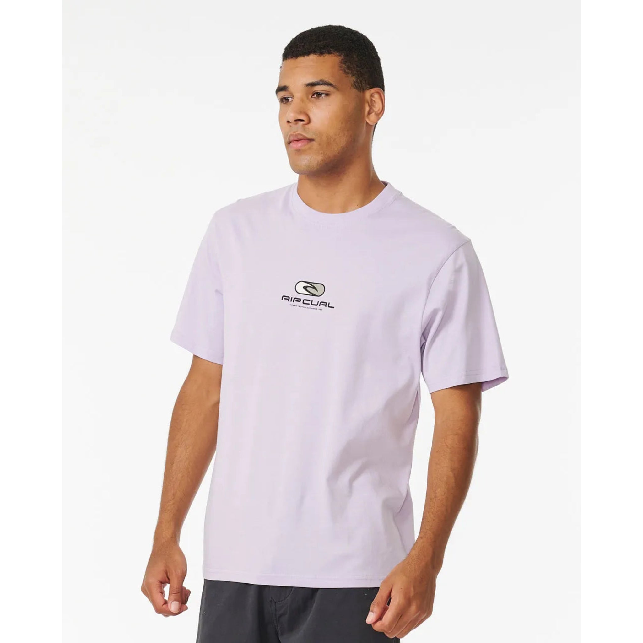 Rip Curl Pill Icon Tee - Lilac