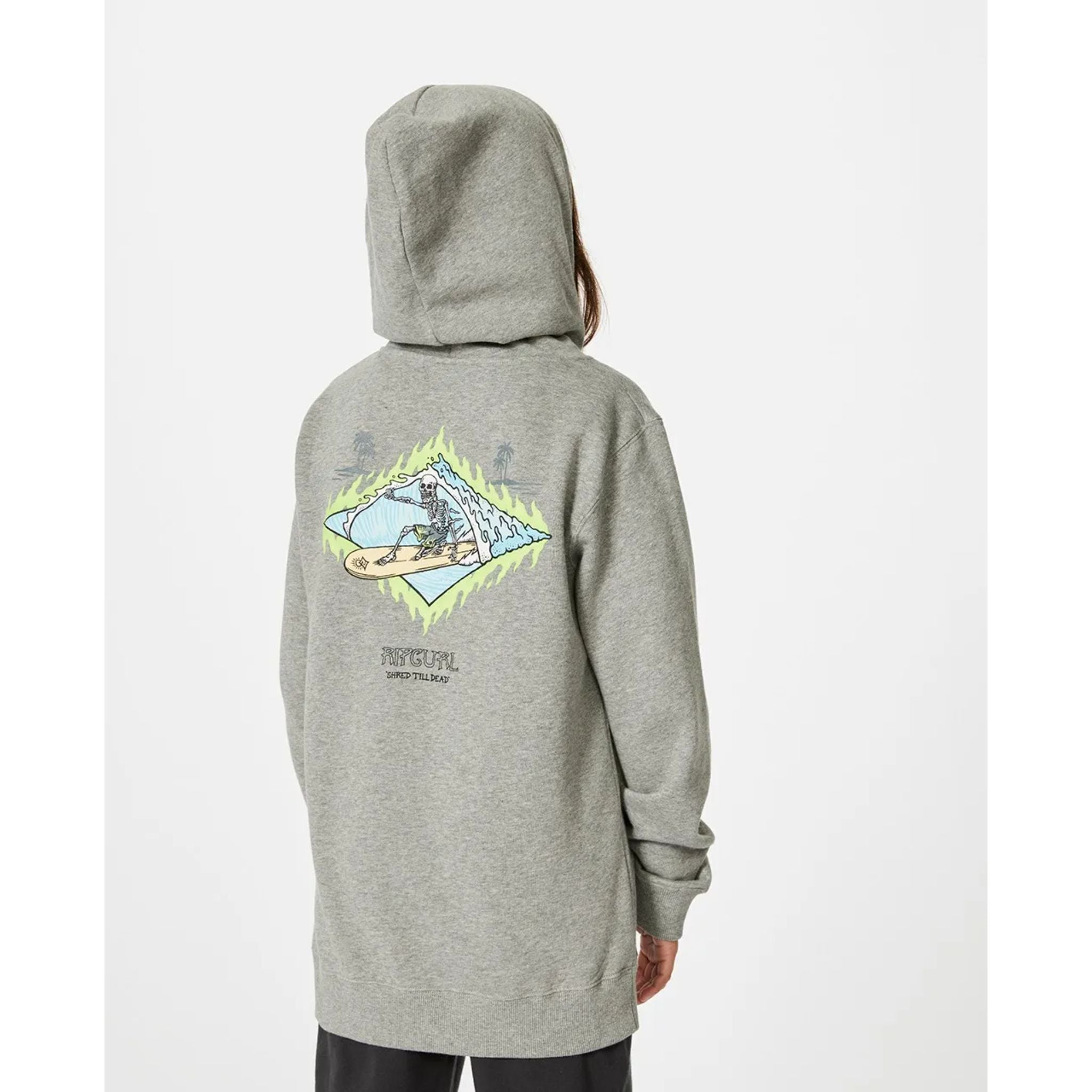 Rip Curl Boys Skeleton Shred Hood
