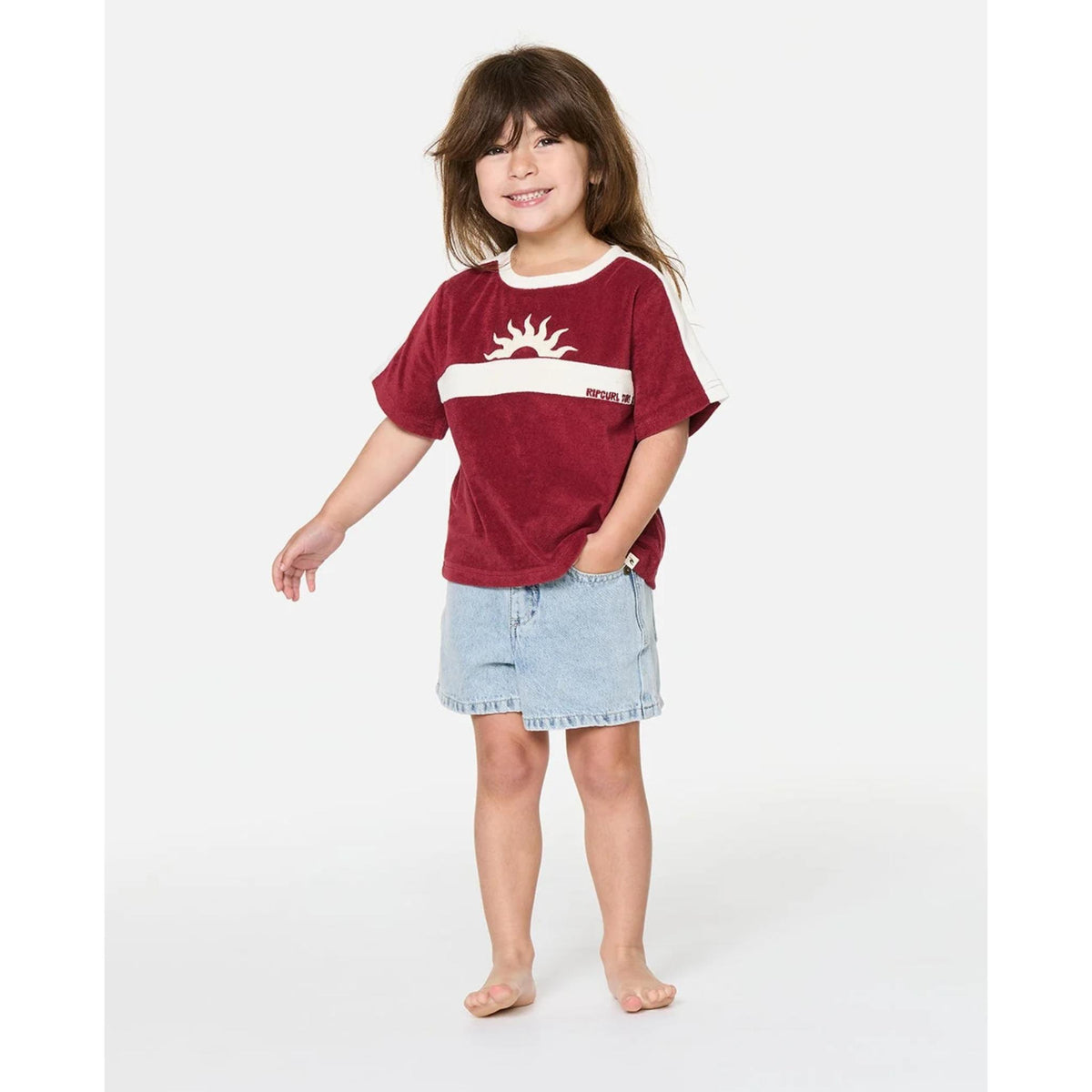 Rip Curl Girls Road Trip Terry Tee