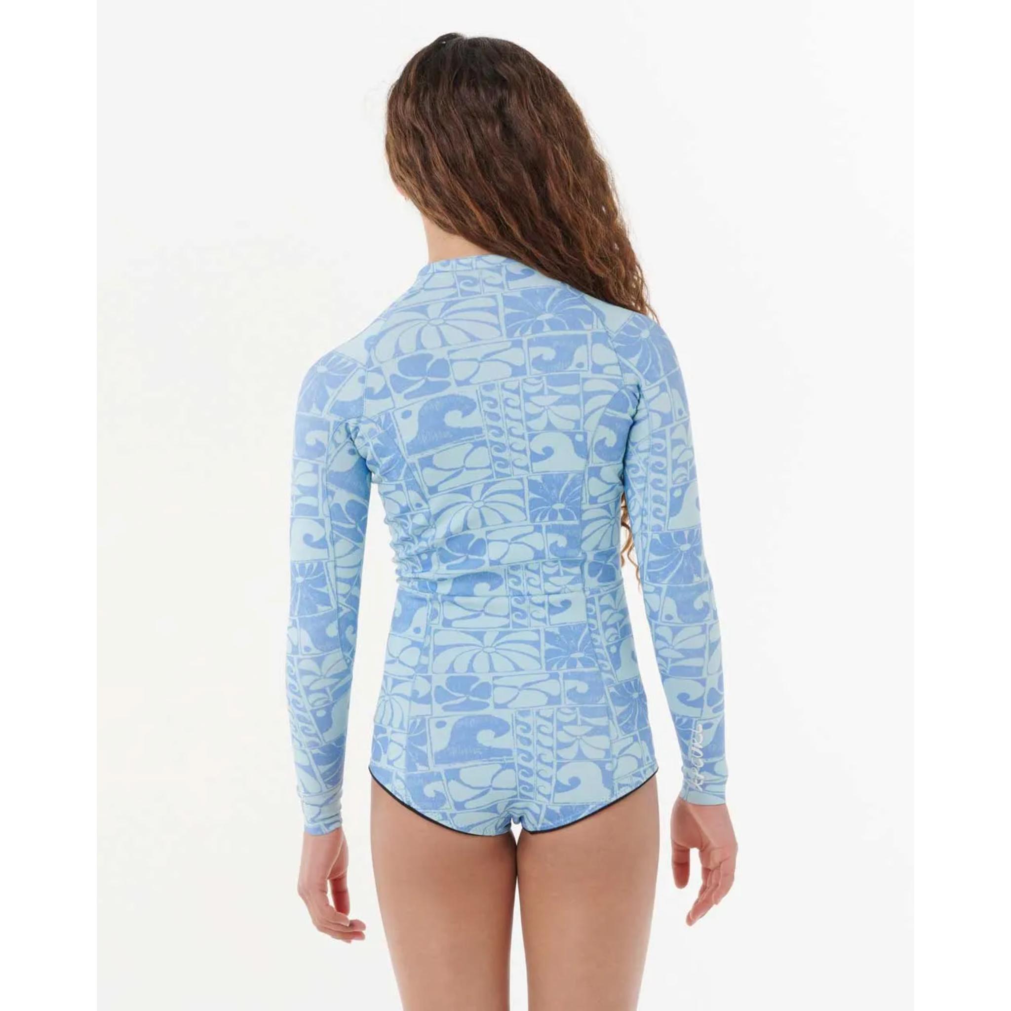 Rip Curl Kids G-Bomb 1.5mm Front Zip Long Sleeve Springsuit