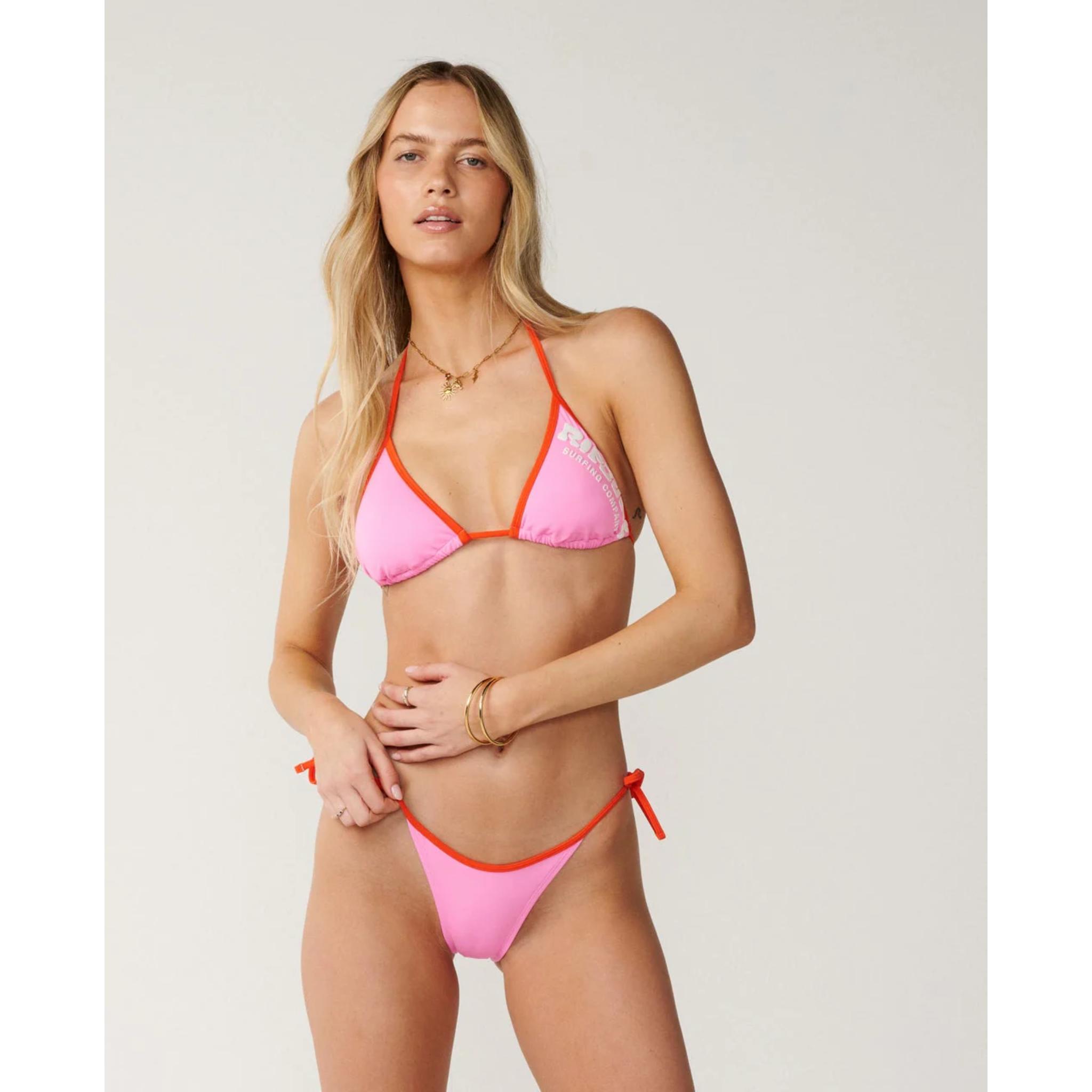 Rip Curl Surf Puff Cheeky Bikini Bottoms