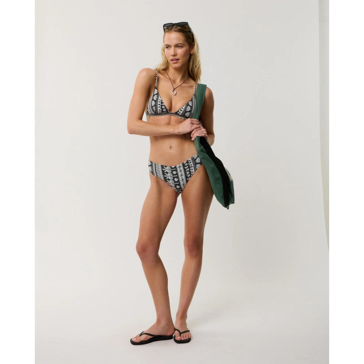 Rip Curl Samba Stripe Fixed Triangle Top