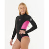 Rip Curl Stephanie Gilmore G-Bomb 1.5mm Long Sleeve Back Zip Good Coverage Springsuit