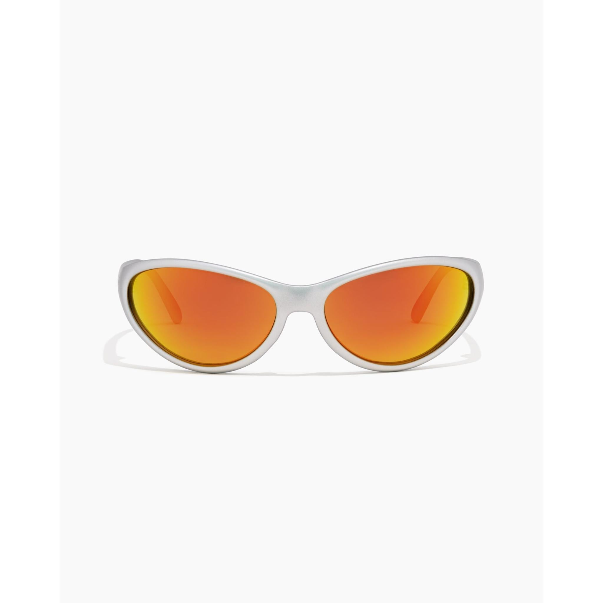 Ritual Morphine Sunglasses - Matte Chrome/Orange Reflective Polar