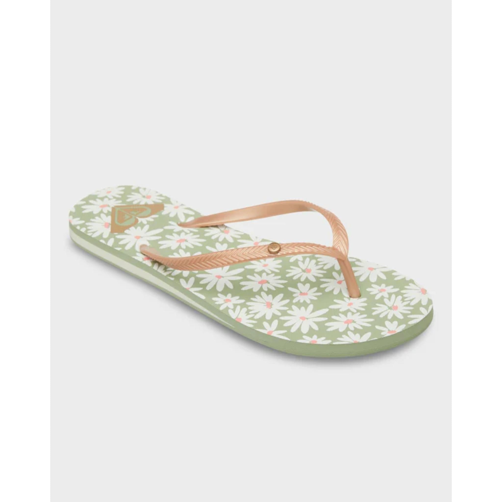Roxy Bermuda Print Thongs