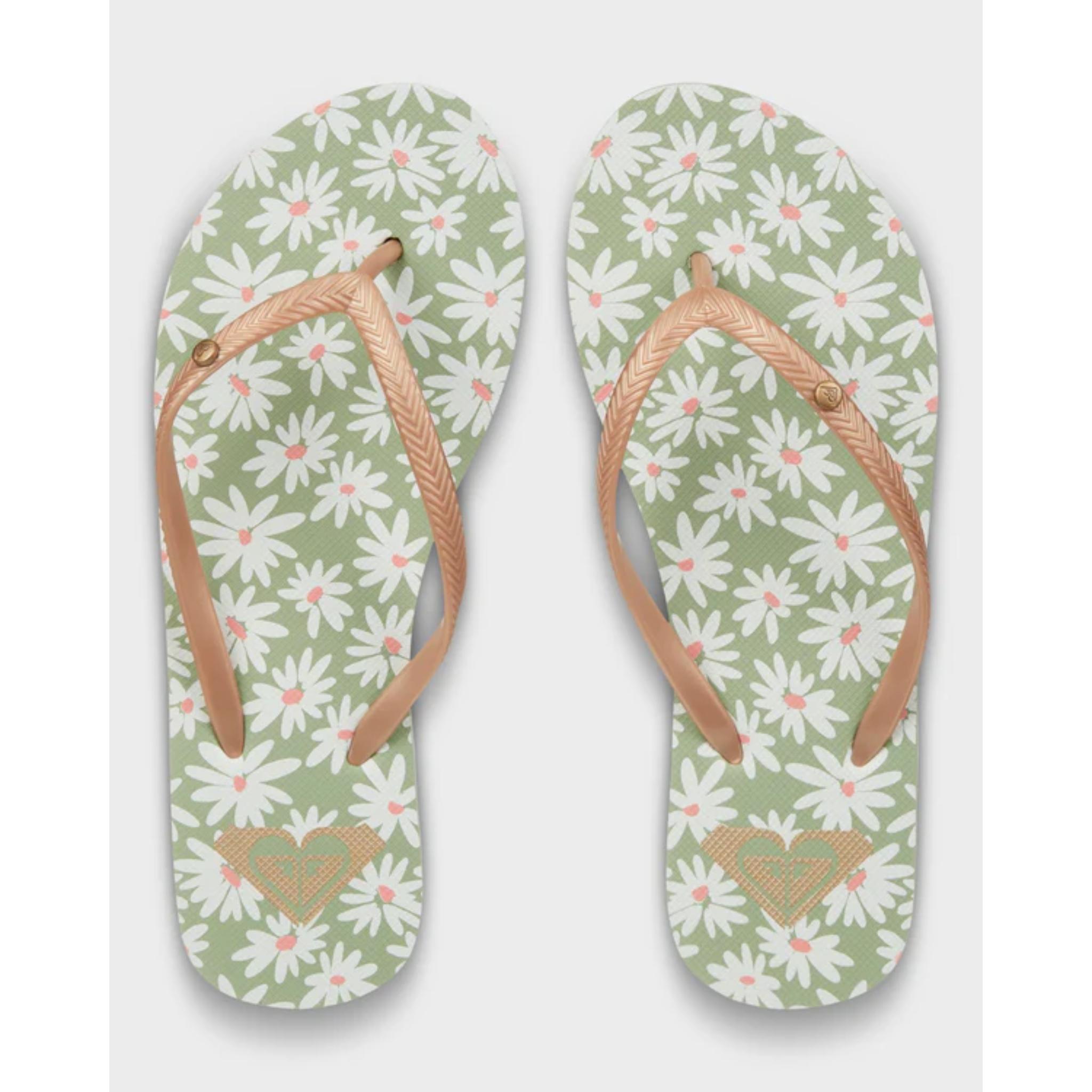 Roxy Bermuda Print Thongs