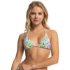 Roxy Blumen Tiki Tri Bikini Top