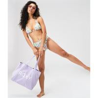 Roxy Swimwear Blumen Tiki Tri Bikini Top 