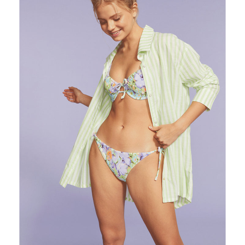 Roxy Blumen Moderate Bikini Bottom 