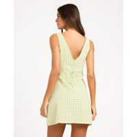 Roxy Charlie Check Mini Dress