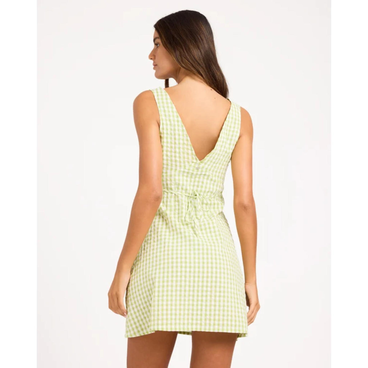 Roxy Charlie Check Mini Dress