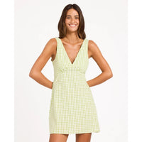 Roxy Charlie Check Mini Dress